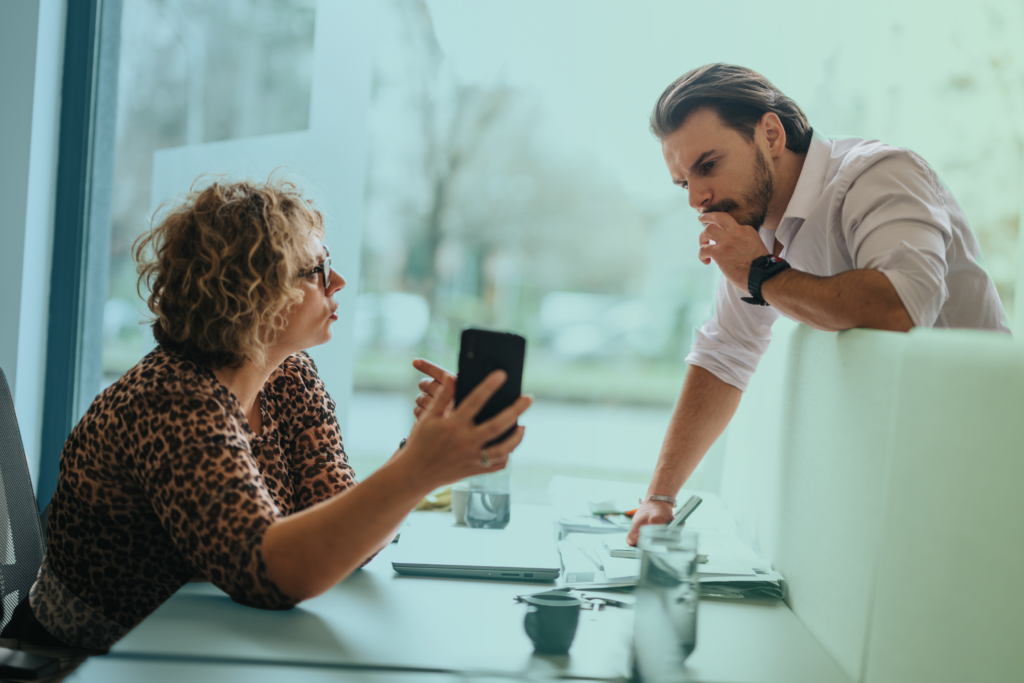 Discussion in the workplace