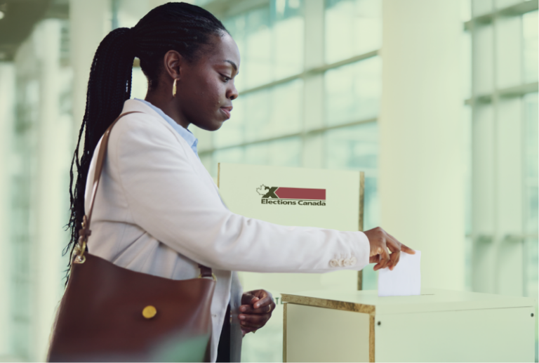 An employee has taken time off to vote