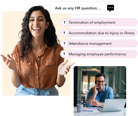 Ask us any HR question...