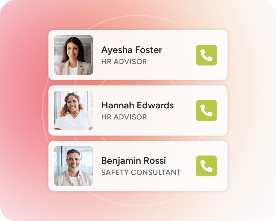 Support when it matters most