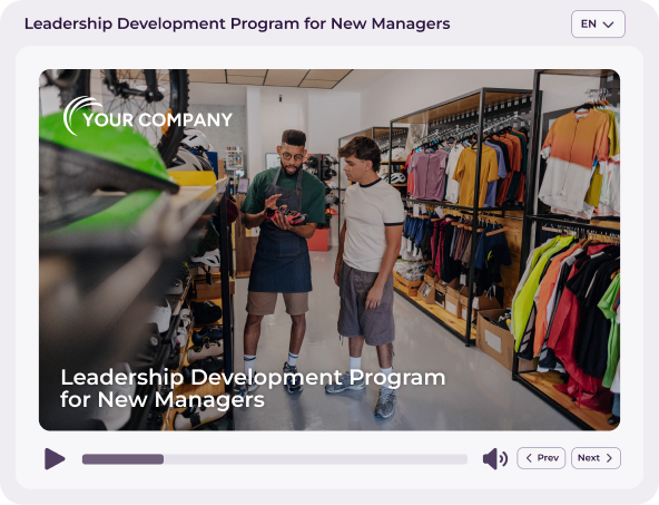Leadership development course module